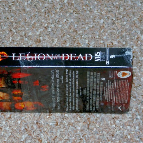 Legion of the Dead VHS 2001 Brand New Factory Sealed Olaf Ittenbach Horror - Picture 8 of 10